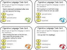 Summer Figurative Language Task Cards