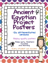 Research Project for Ancient Egypt